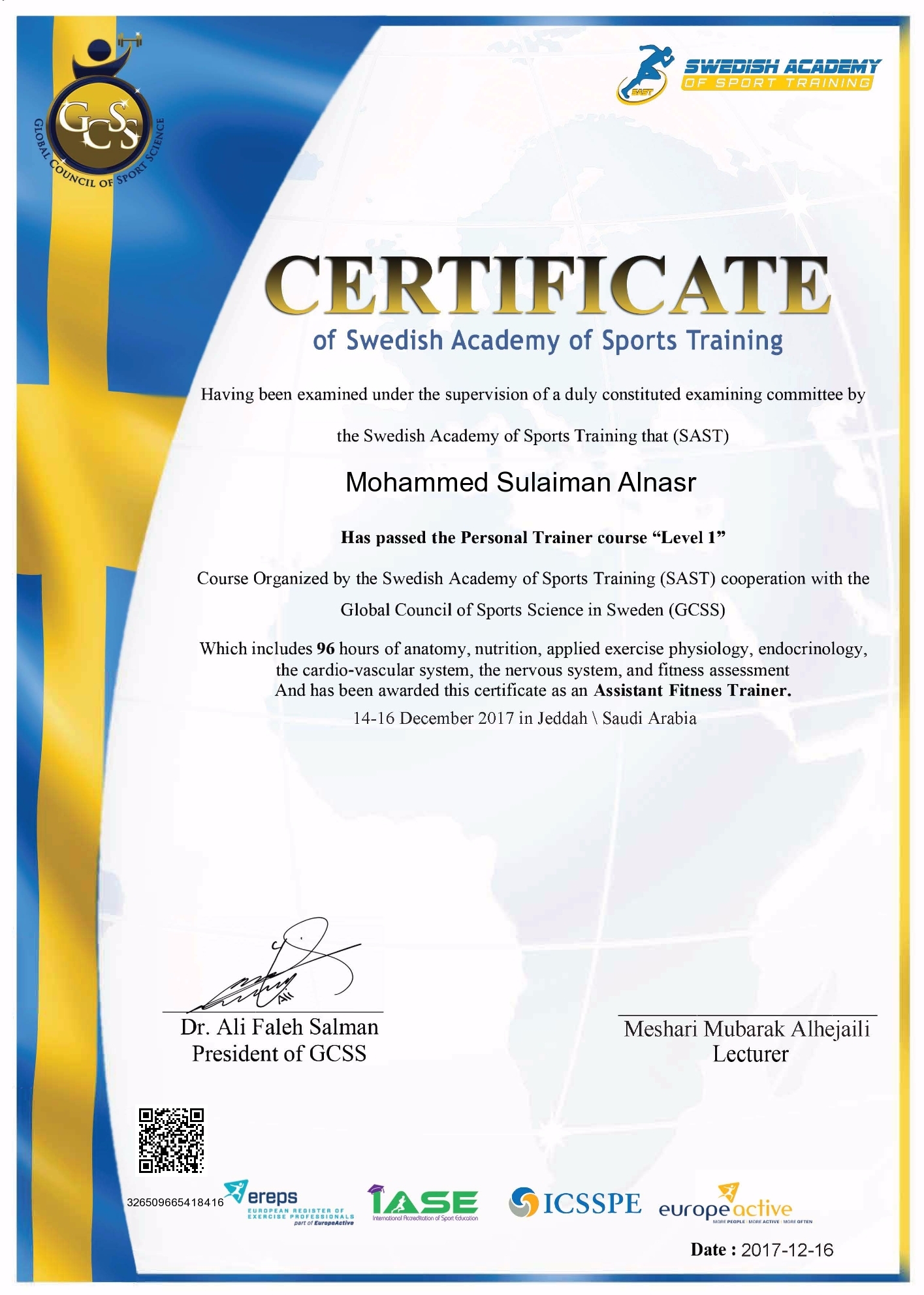 Mohammed Sulaiman Alnasr